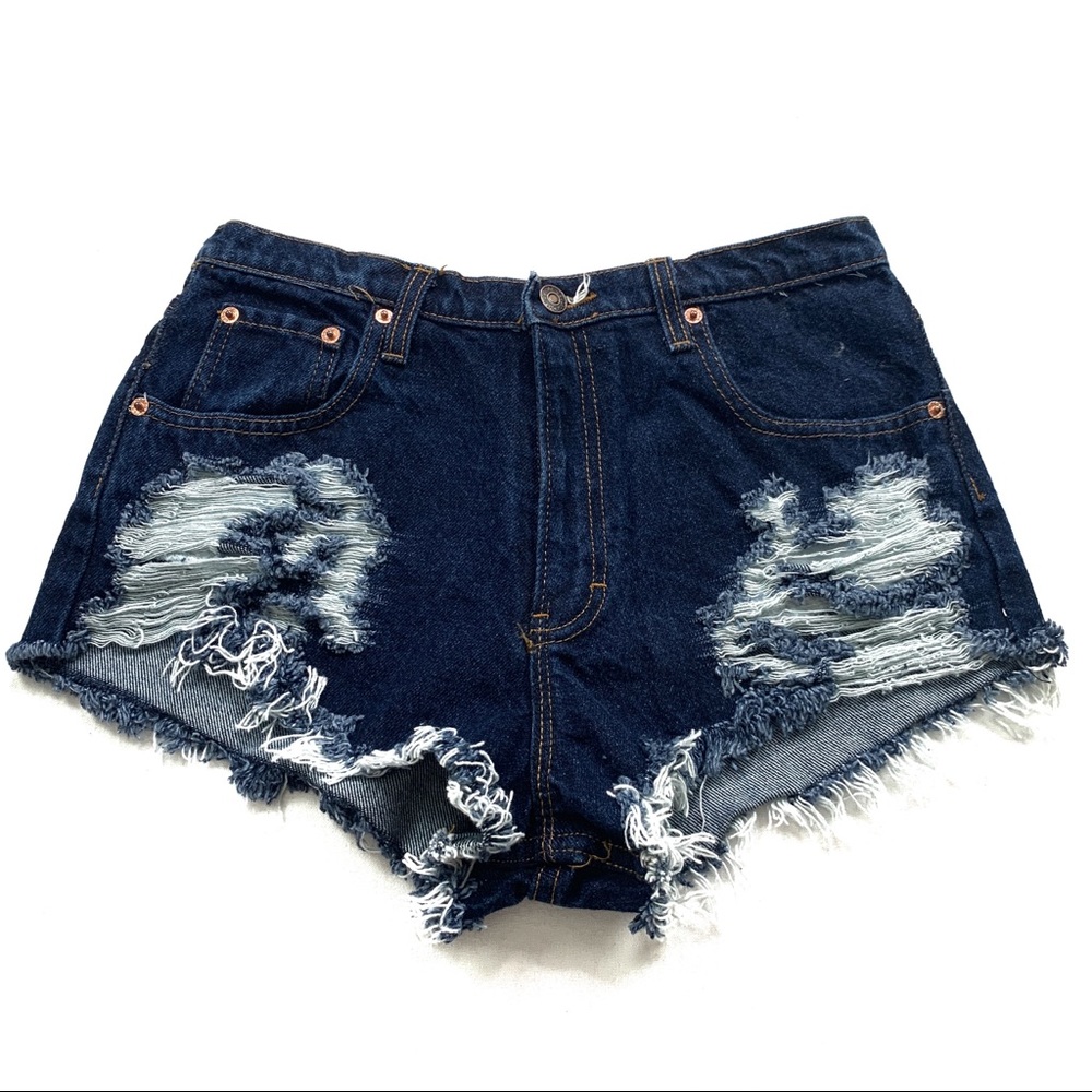 JORDACHE Cutoff Shorts Waist 30-31 M-L 206RE